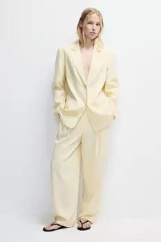 Брюки-бананы костюмные из тенсела