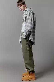 Брюки carpenter fit широкие хлопковые