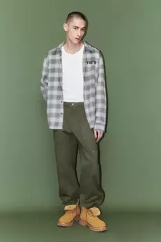 Брюки carpenter fit широкие хлопковые