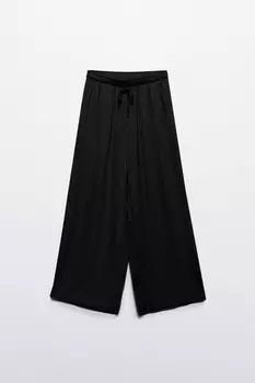 Брюки домашние атласные