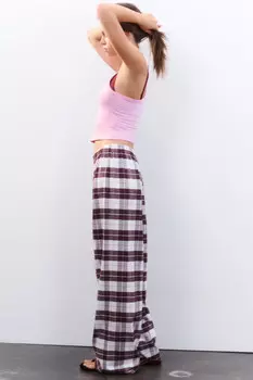 Брюки домашние из хлопкового трикотажа