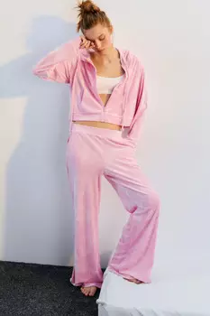 Брюки домашние из велюра