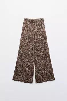 Брюки домашние широкие из вискозы