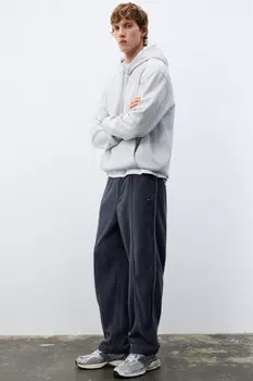 Брюки-джоггеры флисовые