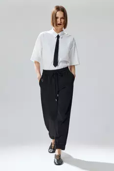 Брюки-джоггеры с завязками