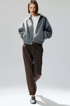 Брюки-джоггеры с завязками