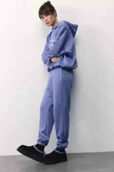 Брюки-джоггеры спортивные с начесом