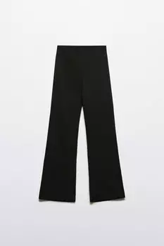 Брюки клеш спортивные с начесом