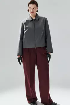 Брюки костюмные с низкой посадкой