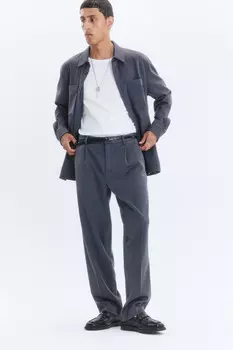 Брюки костюмные утепленные с начесом