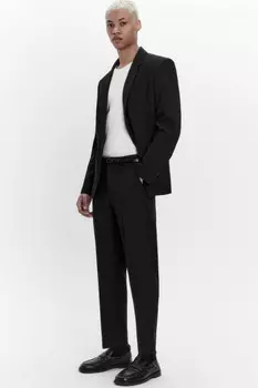 Брюки костюмные зауженные