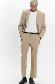 Брюки костюмные зауженные