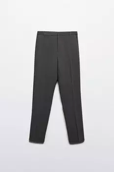 Брюки облегающие с высокой посадкой