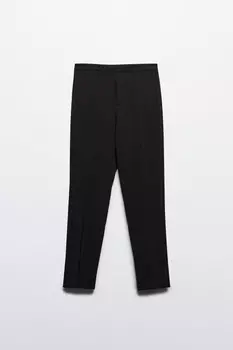 Брюки облегающие с высокой посадкой