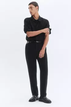 Брюки прямые костюмные классического кроя