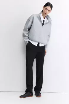 Брюки прямые костюмные со стрелками