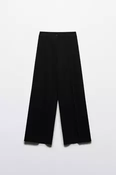 Брюки широкие костюмные со стрелками