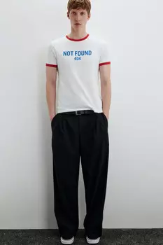 Брюки широкие костюмные со стрелками