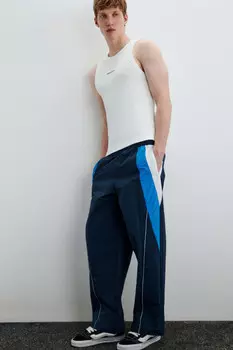 Брюки спортивные с принтом