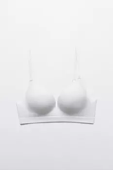 Бюстгальтер-бра гладкий бесшовный