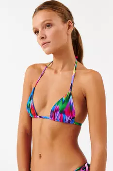 Бюстгальтер купальный с завязками