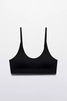 Бюстгальтер-топ гладкий бесшовный