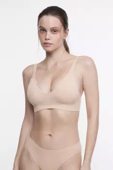 Бюстгальтер-топ KRIS бесшовный в рубчик