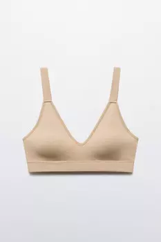 Бюстгальтер-топ KRIS бесшовный в рубчик