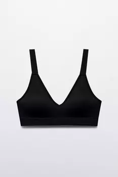 Бюстгальтер-топ KRIS бесшовный в рубчик