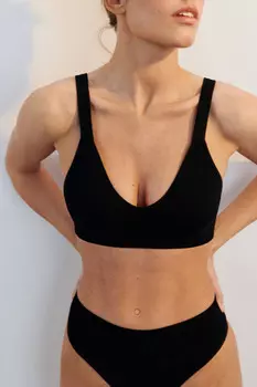 Бюстгальтер-топ KRIS бесшовный в рубчик