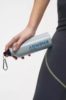 Бутылка для воды металлическая спортивная