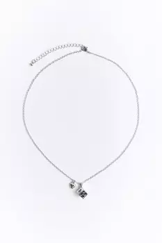 Цепочка на шею с игральным кубиком