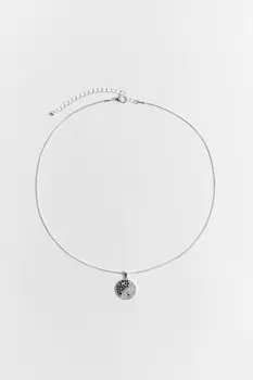 Цепочка на шею с подвеской инь и ян