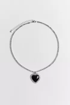 Цепочка на шею с подвеской-сердцем