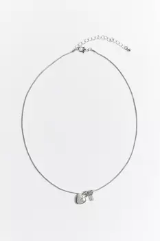 Цепочка на шею с сердечком и ключиками