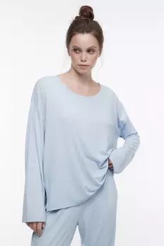 Джемпер oversize домашний трикотажный