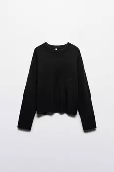 Джемпер толстой вязки с шерстью