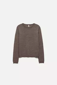 Джемпер тонкой вязки из шерсти мериноса