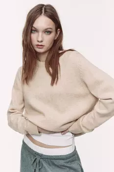 Джемпер вязаный базовый