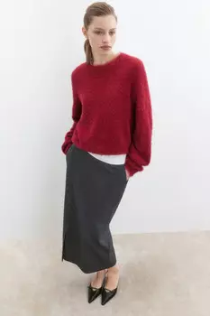 Джемпер вязаный пушистый