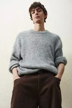 Джемпер вязаный пушистый