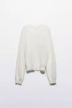 Джемпер вязаный пушистый