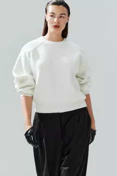 Джемпер вязаный с рукавами-реглан