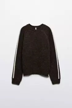 Джемпер вязаный с шерстью