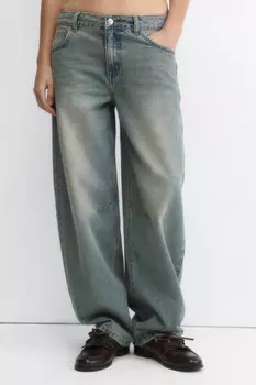 Джинсы baggy fit с низкой посадкой