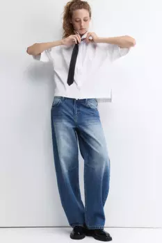 Джинсы baggy fit с низкой посадкой