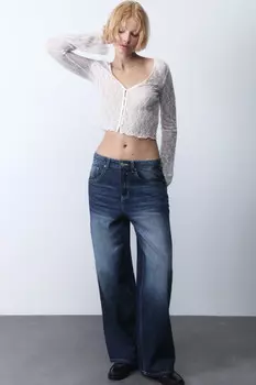 Джинсы baggy fit с низкой посадкой