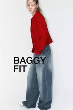 Джинсы baggy fit с низкой посадкой