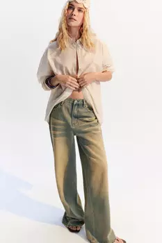 Джинсы baggy fit с низкой посадкой