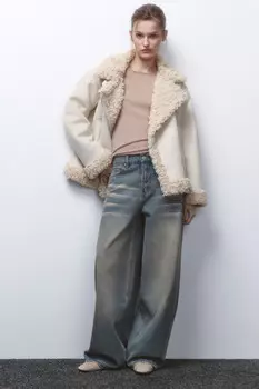 Джинсы baggy fit со средней посадкой